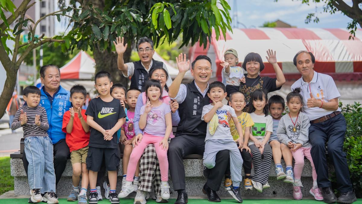 公園不只是草地!大溪「埔仁公園」驚艷亮相,揉合 350 年「仁和宮歷史」與陀螺文化