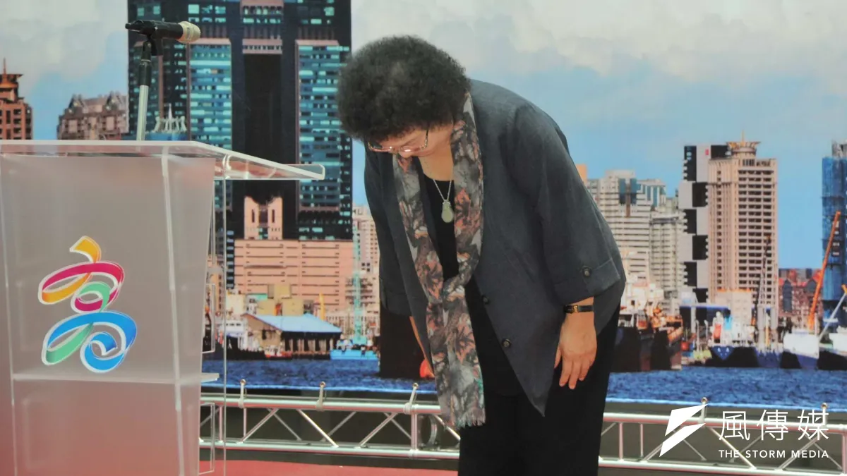 高雄石化氣爆事件屆滿三周年,陳菊於1日率領市府團隊,感謝社工及民間團體,這三年來積極付出心力、陪伴關懷傷者。(圖/龔傑森攝)