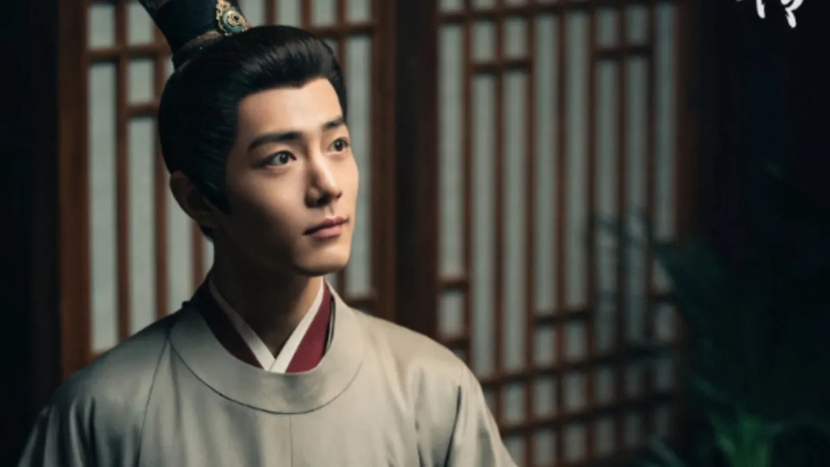 肖戰憑藉古裝劇《陳情令》一舉爆成當紅頂流的,播放量足足達到了驚人的74.3億,在全網討論度。(圖/取自微博)