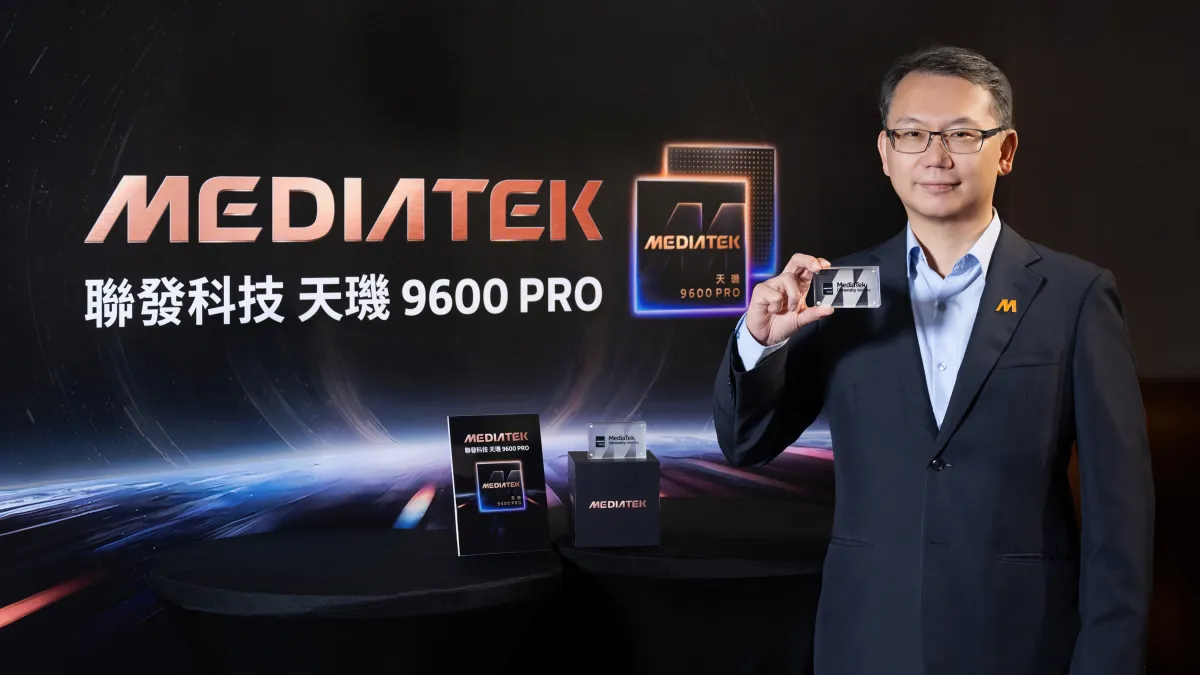 聯發科資深副總經理徐敬全表示,天璣9600 Pro是天璣系列有史以來最強大的旗艦AI行動晶片,為全球使用者打造卓越的Agentic AI新體驗。(聯發科提供)