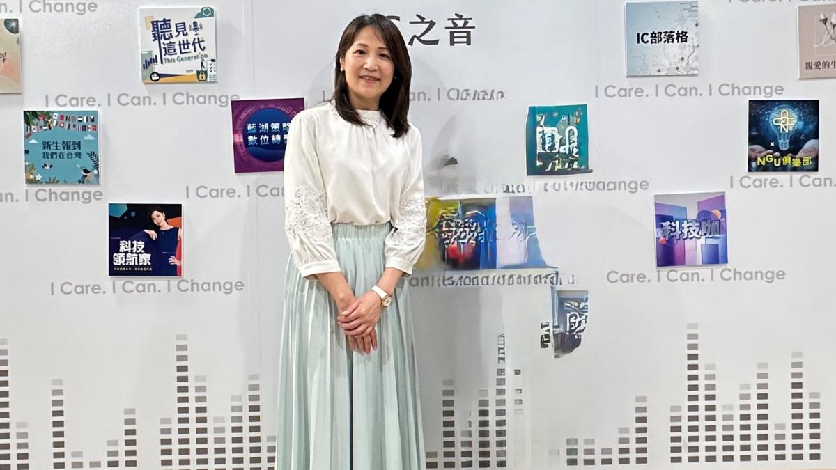 從化學博士到市府發言人 楊郡慈以跨域專業打造有溫度的政策溝通
