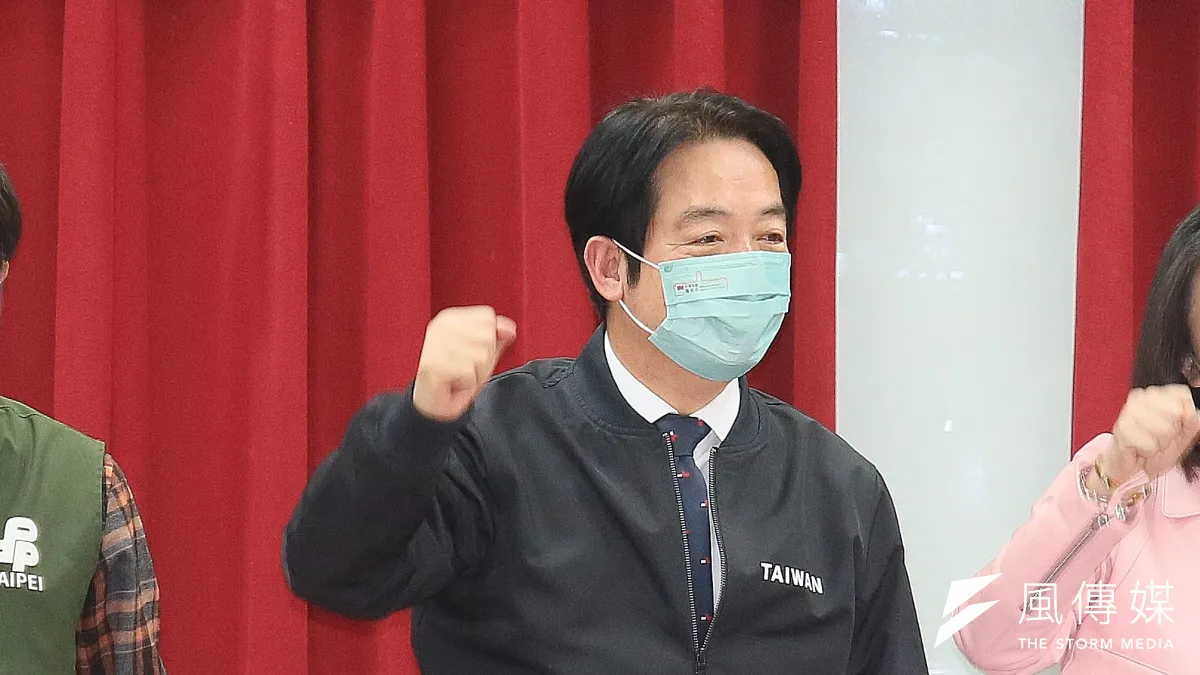 20230112-副總統賴清德12日出席台北市「向黨員報告-政見發表會」。(柯承惠攝)