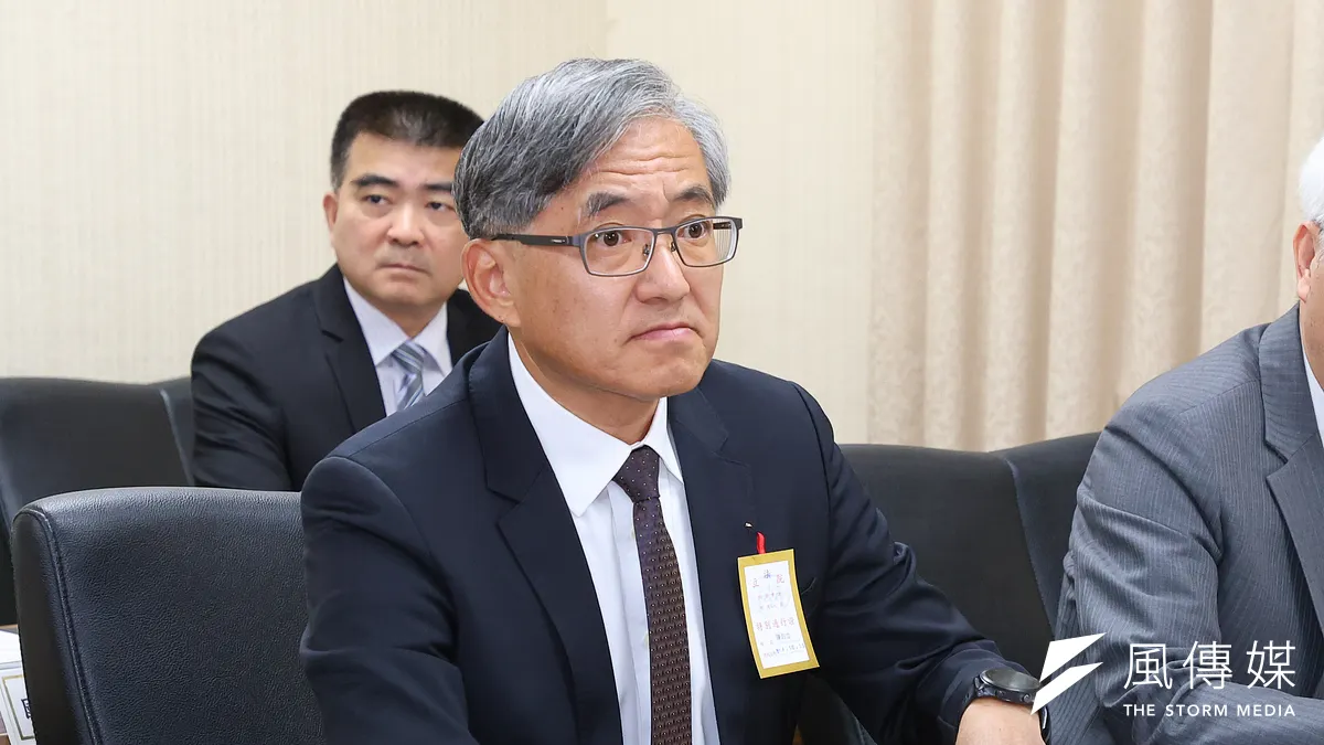 美方查出世界級太子集團詐騙案,洗臉調查局長陳白立(見圖)。(顏麟宇攝) 美方查出世界級太子集團詐騙案,洗臉調查局長陳白立(見圖)。(顏麟宇攝)