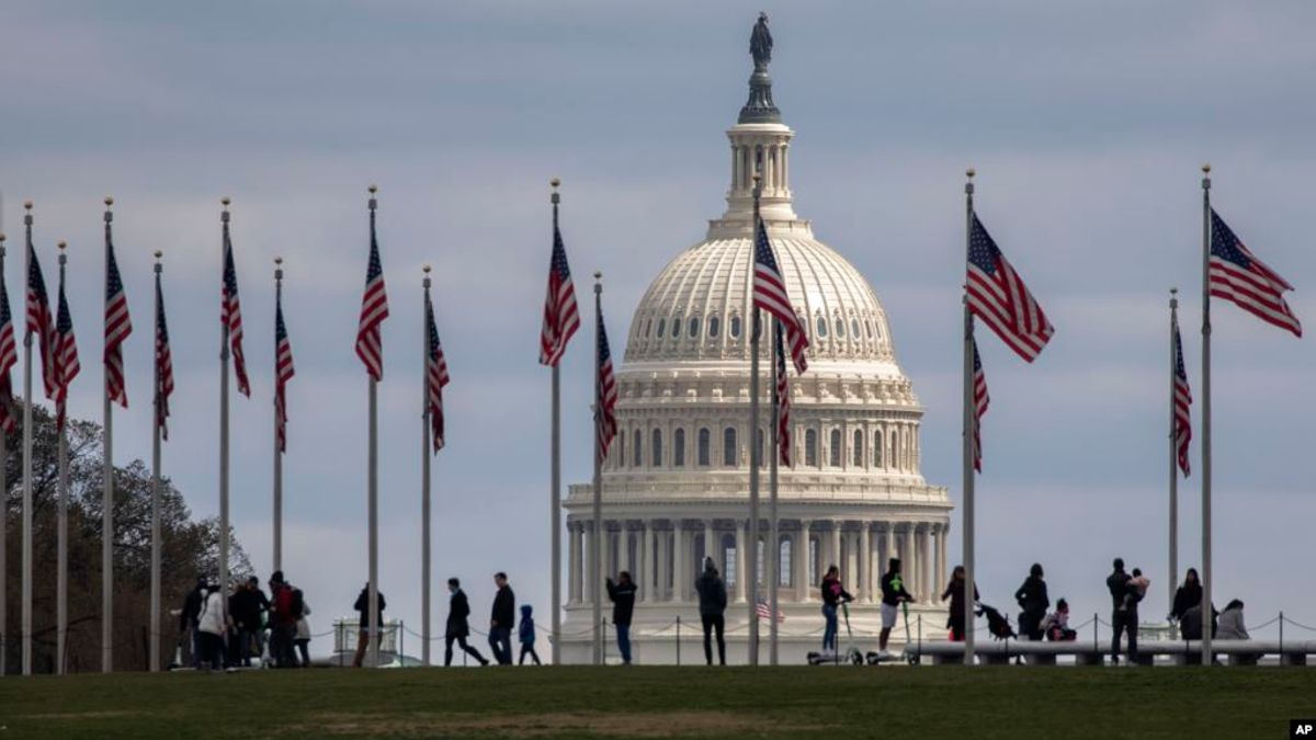 美國國會大廈。(美聯社) 美國國會大廈。(美聯社)