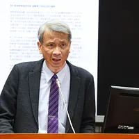 清華大学の葉宗洸教授が、風傳媒のネット番組「下班瀚你聊」で核三原発の延長稼働について語った。(写真/顏麟宇撮影) 清華大学の葉宗洸教授が、風傳媒のネット番組「下班瀚你聊」で核三原発の延長稼働について語った。(写真/顏麟宇撮影)