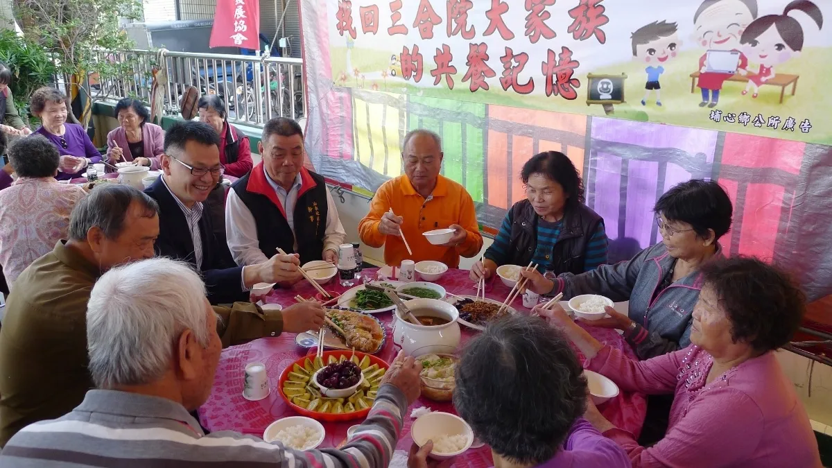 社區長者共餐成果佳 埔心鄉將擴點舉辦
