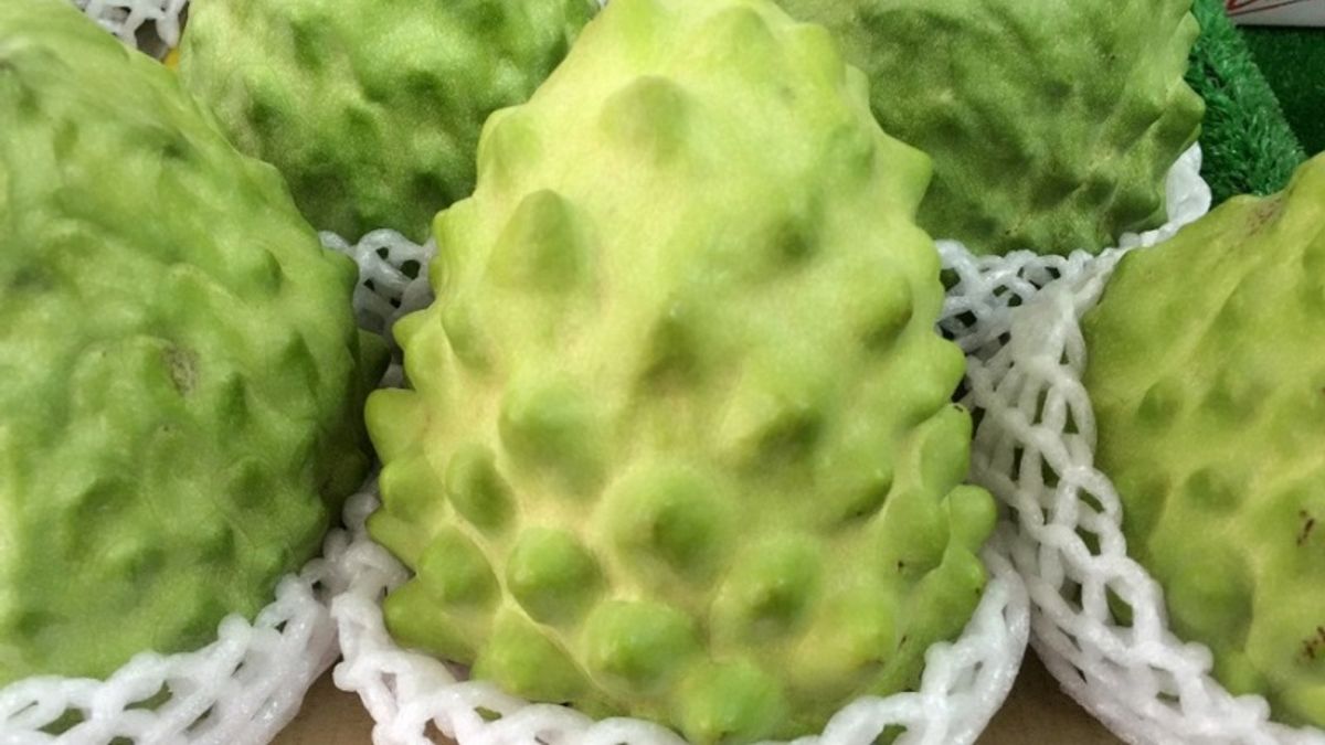 鳳梨釋迦。 鳳梨釋迦。