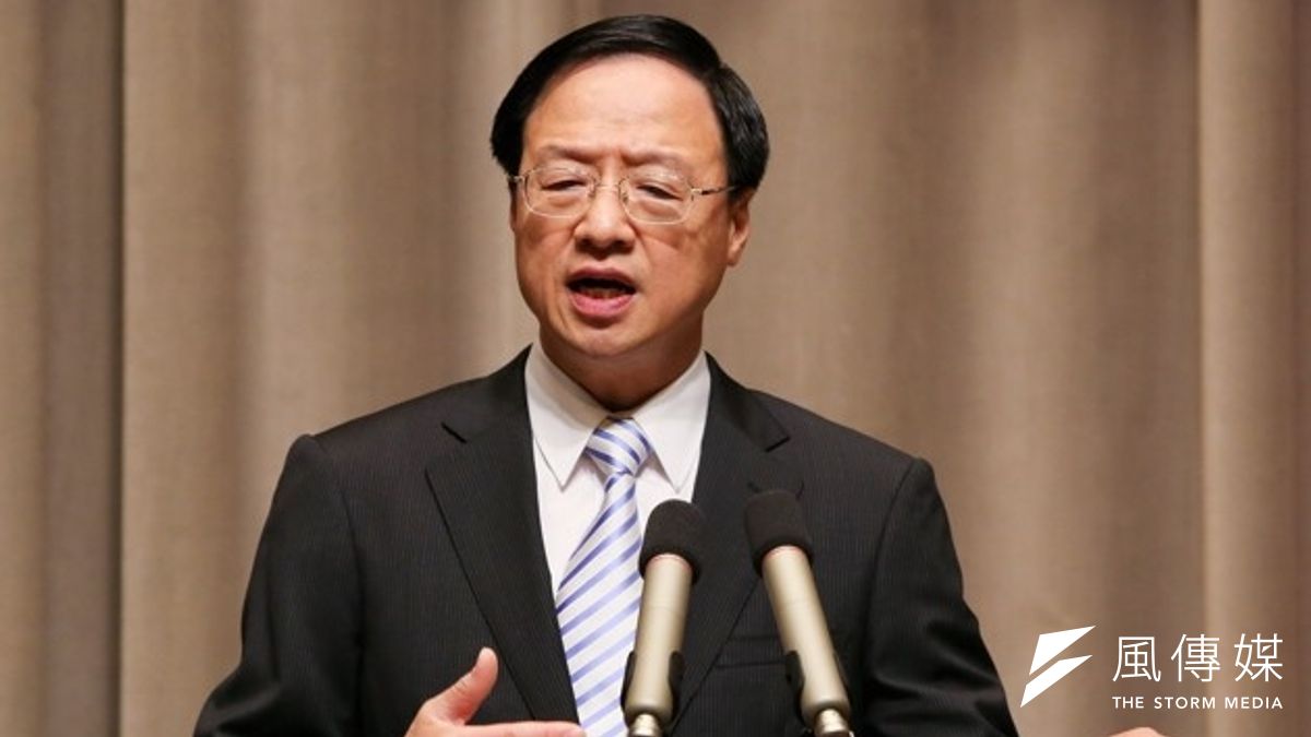 行政院長江宜樺呼籲學生,務必要讓330佔領凱道運動和平落幕。(余志偉攝) 行政院長江宜樺呼籲學生,務必要讓330佔領凱道運動和平落幕。(余志偉攝)