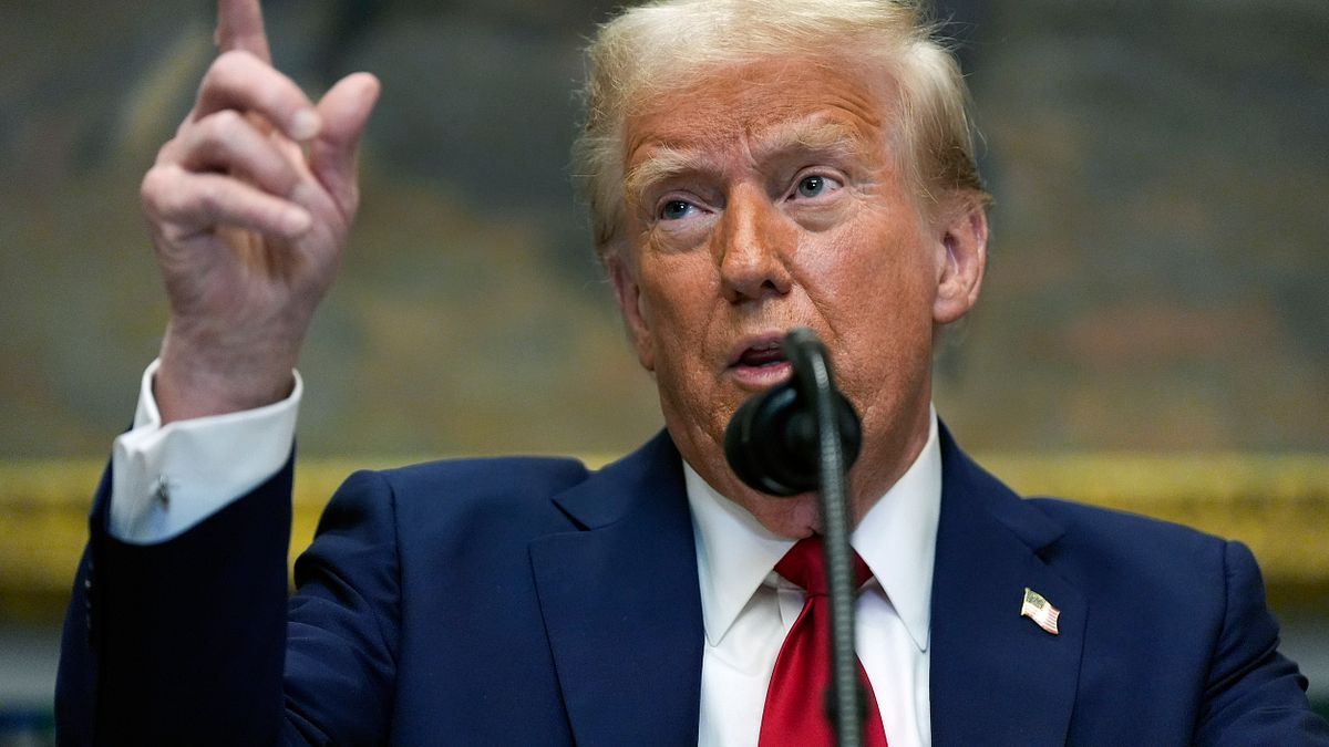 美國總統川普。(資料照,美聯社) 美國總統川普。(資料照,美聯社)