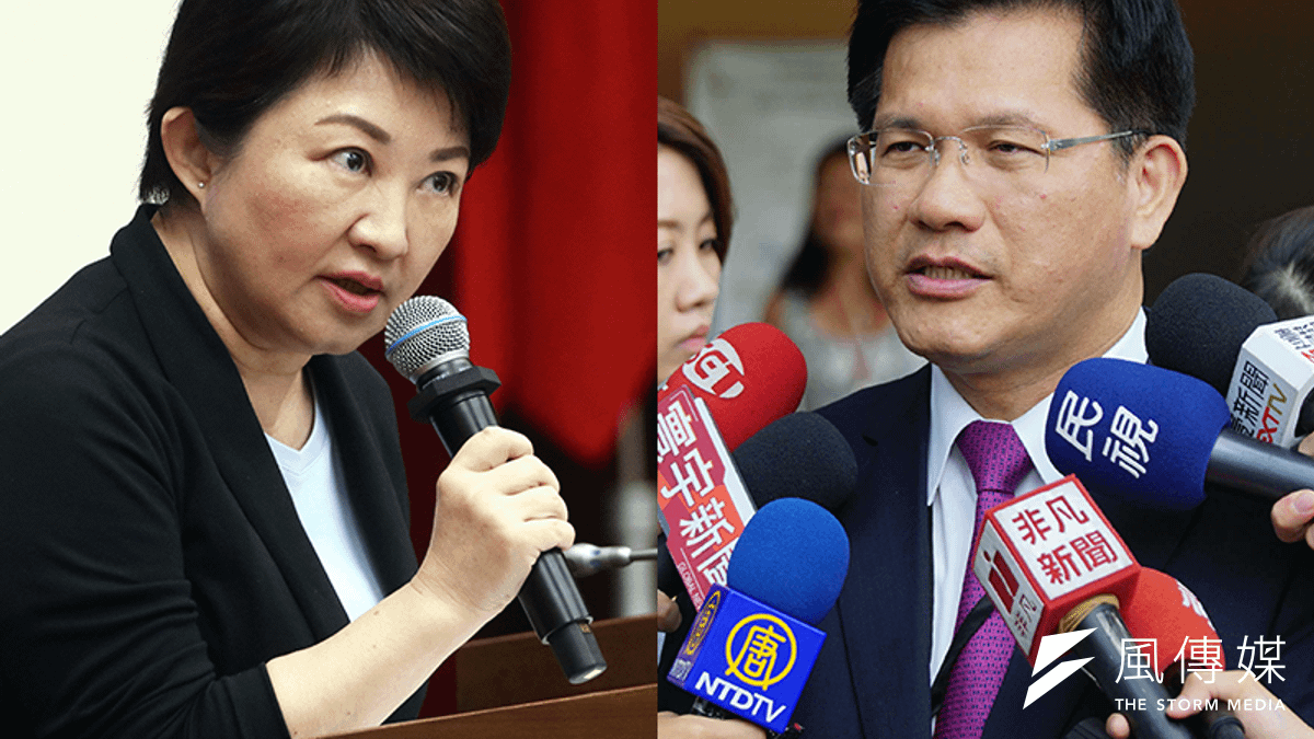 台灣世代智庫12日公布台中市長選情最新民調,結果顯示,現任台中市長、民進黨候選人林佳龍(右)以41.4%支持度,領先國民黨台中市長候選人盧秀燕(左)的35.6%,兩人差距達5.8個百分點。(資料照,蘇仲泓、盧逸峰攝/風傳媒合成) 台灣世代智庫12日公布台中市長選情最新民調,結果顯示,現任台中市長、民進黨候選人林佳龍(右)以41.4%支持度,領先國民黨台中市長候選人盧秀燕(左)的35.6%,兩人差距達5.8個百分點。(資料照,蘇仲泓、盧逸峰攝/風傳媒合成)