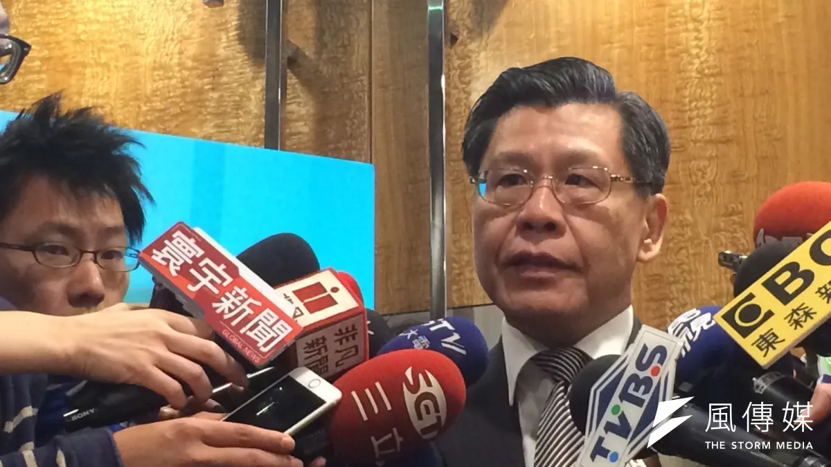 準外貿協會董事長梁國新今(15)日坦言,美國若不推動TPP,此協議將無法生效。(石秀娟攝)