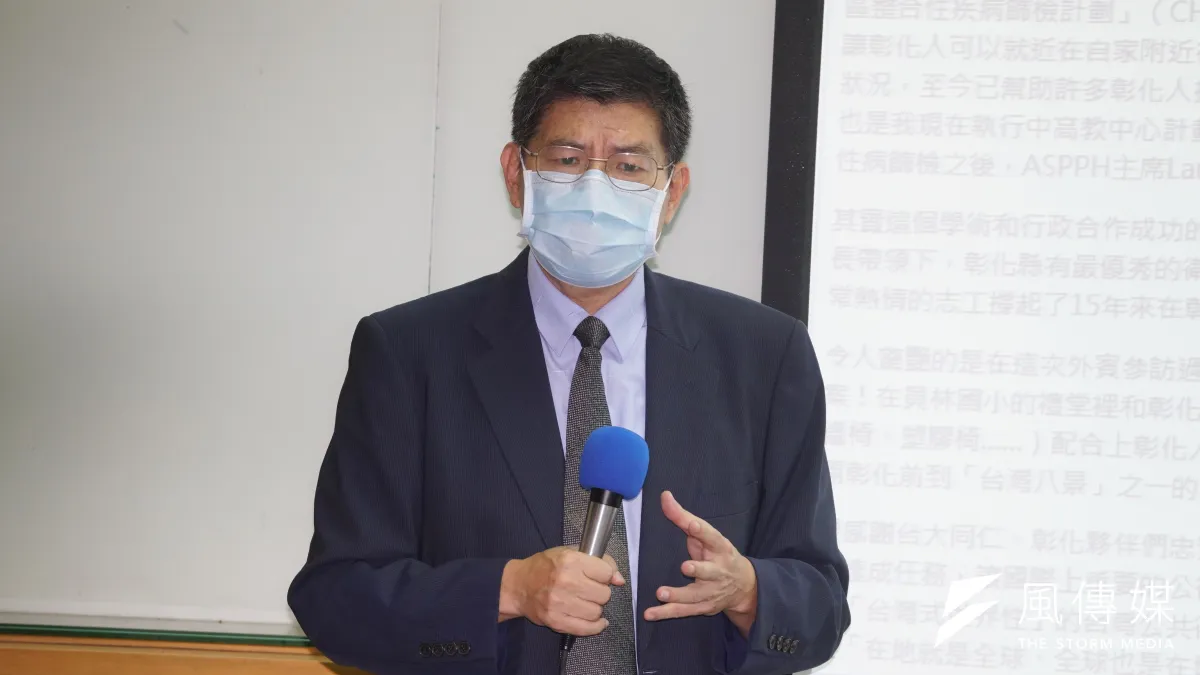 台灣大學環境與職業健康科學研究所特聘教授詹長權(見圖)表示,防疫韌性排名下滑很重要的原因,就是因為沒有擴大檢測。(資料照,盧逸峰攝)