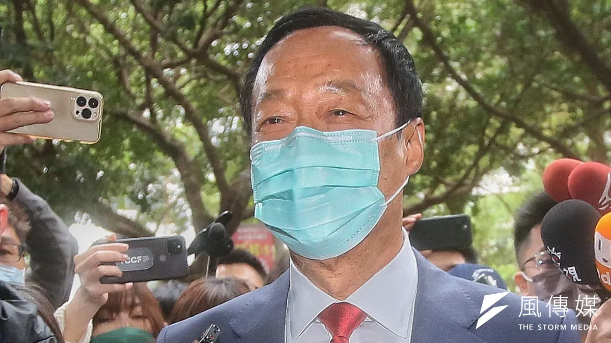 2月14日,前鴻海董事長郭台銘(見圖)表態願意爭取國民黨提名參選2024,稱如果有需要他願為台灣做一點事情,「我也不計較任何形式,只要有需要,我義不容辭。」(資料照,柯承惠攝)