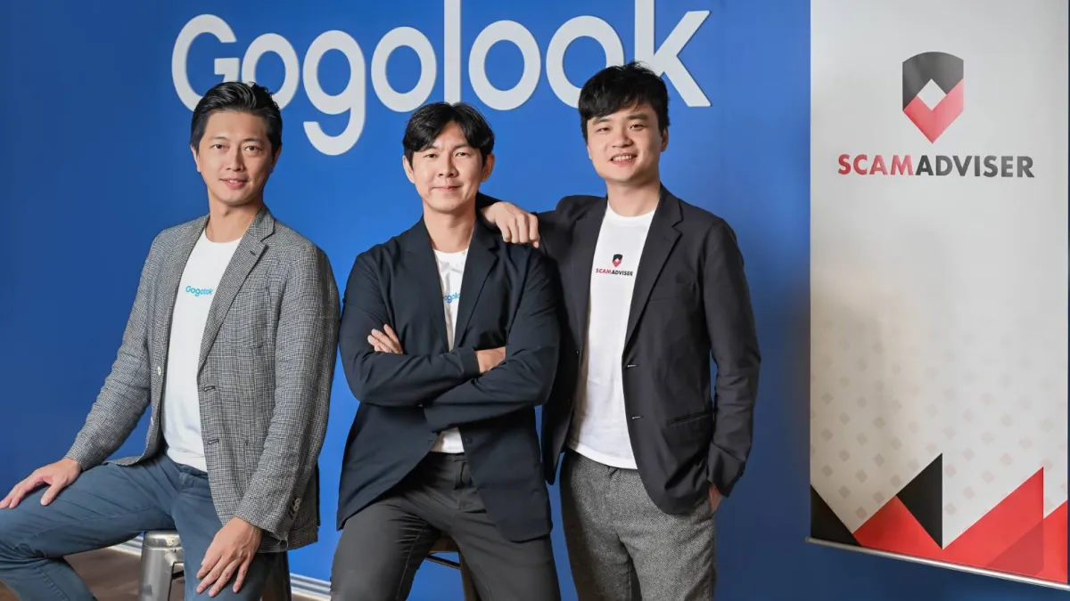 信任科技公司走著瞧Gogolook,圖中為共同創辦人暨執行長郭建甫。(Gogolook提供)
