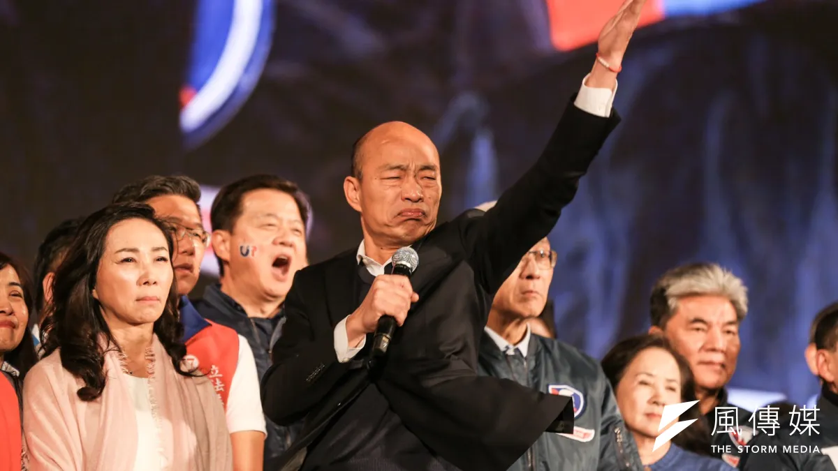 資深媒體人陳揮文表示,美國民主黨候選人拜登勝選,距離第1次想選總統隔了32年,是高雄市前市長韓國瑜(見圖)很好的啟示。(資料照,簡必丞攝)