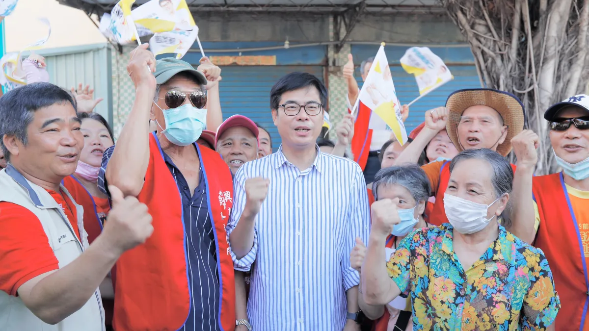 陳其邁提出三大措施盼高雄成為台灣南部國際觀光門戶。(圖/陳其邁競選總部提供)