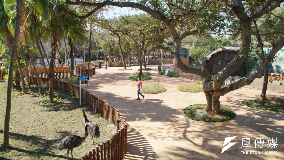 新竹市長林智堅宣布,新竹市立動物園27日起對外開放。圖為園內一景。(盧逸峰攝)