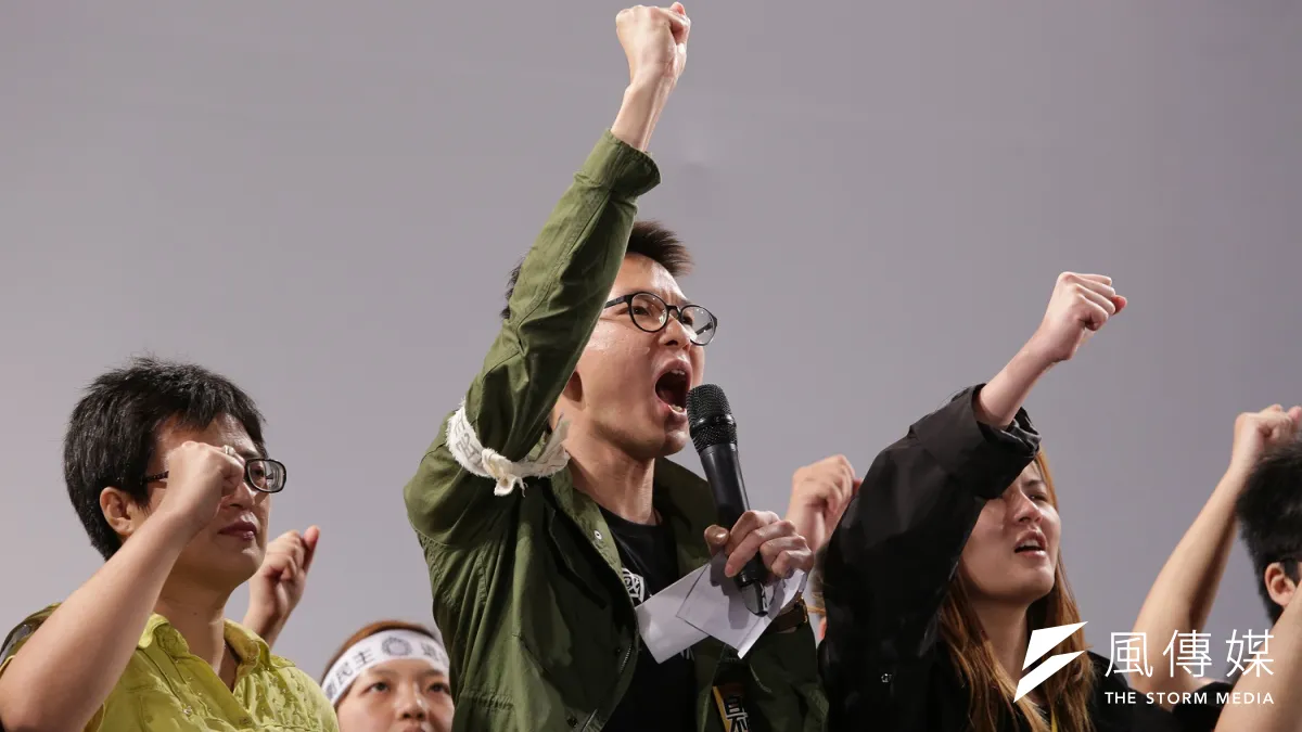 林飛帆過去靠高舉「公平正義」在政壇崛起,卻在擔任民進黨副秘書長時,無視所屬單位發生不公不義之事。(資料照,林旻萱攝)