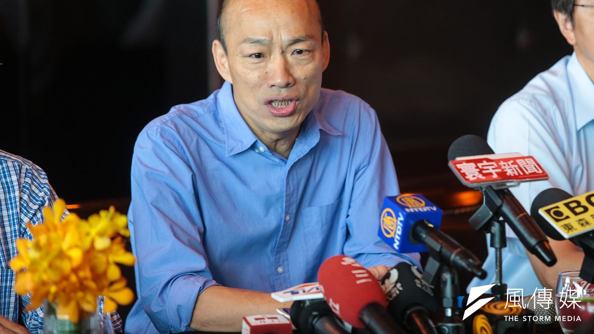 民進黨秘書長洪耀福說,國民黨高雄市長參選人韓國瑜(見圖)選舉造勢,意在選國民黨主席,還強調「這是事實」。(資料照,顏麟宇攝) 民進黨秘書長洪耀福說,國民黨高雄市長參選人韓國瑜(見圖)選舉造勢,意在選國民黨主席,還強調「這是事實」。(資料照,顏麟宇攝)