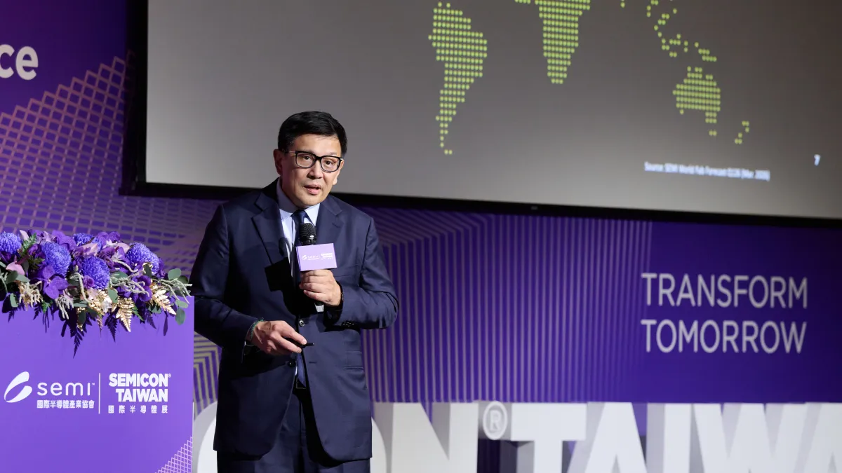 Terry Tsao, SEMI Global Chief Marketing Officer and President of SEMI Taiwan. (Provided by SEMI)