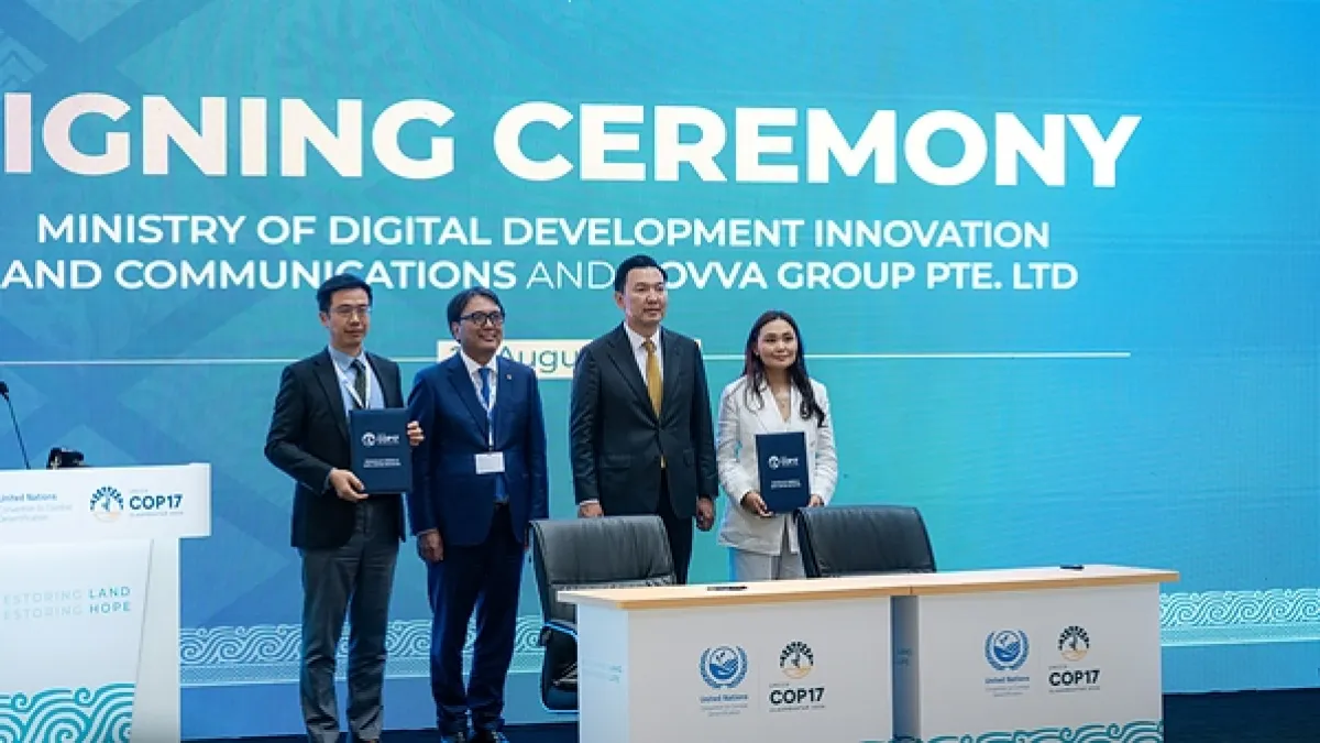 NOVVA Group and Mongolia's MDDIC sign MOU on clean-powered AI infrastructure, supporting Mongolia's "Sovereign by Design" green AI data centre initiative