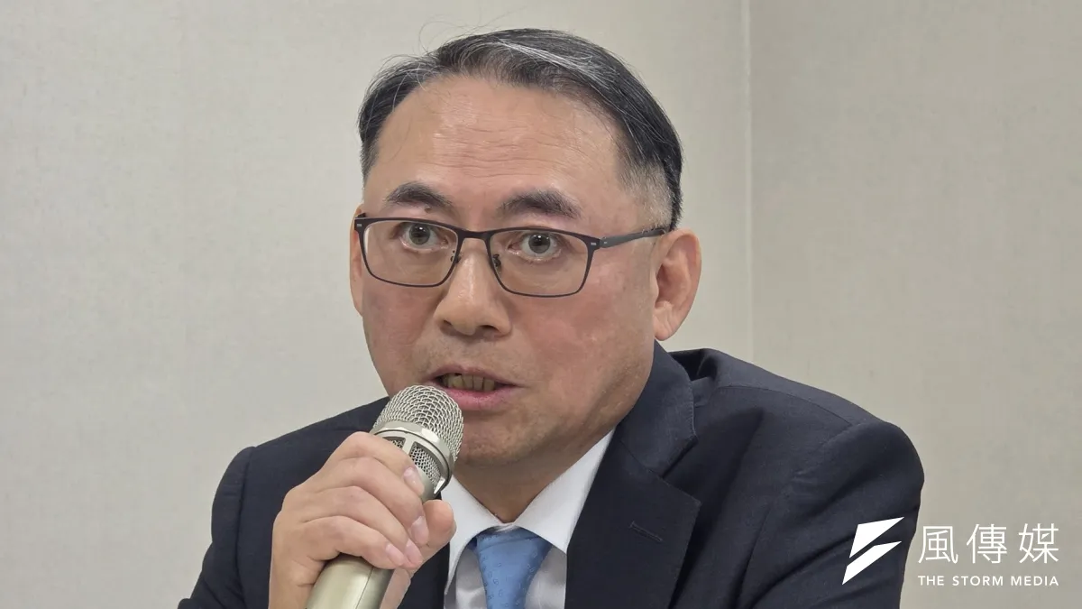 崇越科技董事長曾海華。(魏鑫陽攝)
