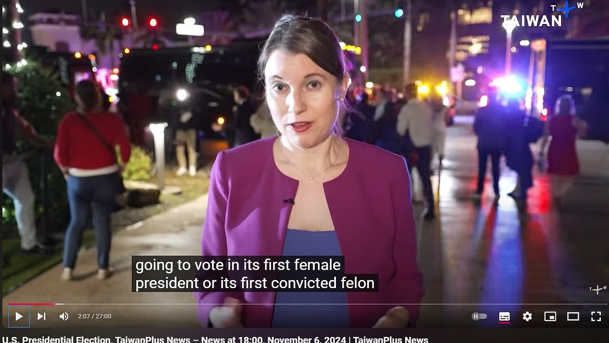 公視Taiwan Plusy在報導美國總統大選時稱川普是「被定罪的重刑犯」,引發熱議。(取自TaiwanPlus官網) 公視Taiwan Plusy在報導美國總統大選時稱川普是「被定罪的重刑犯」,引發熱議。(取自TaiwanPlus官網)