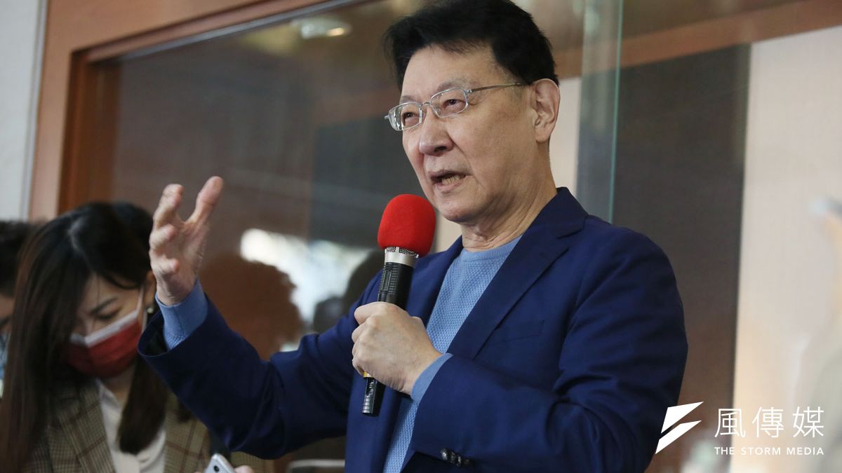 日前趙少康宣布重回國民黨,同時劍指黨魁大位。(柯承惠攝) 日前趙少康宣布重回國民黨,同時劍指黨魁大位。(柯承惠攝)