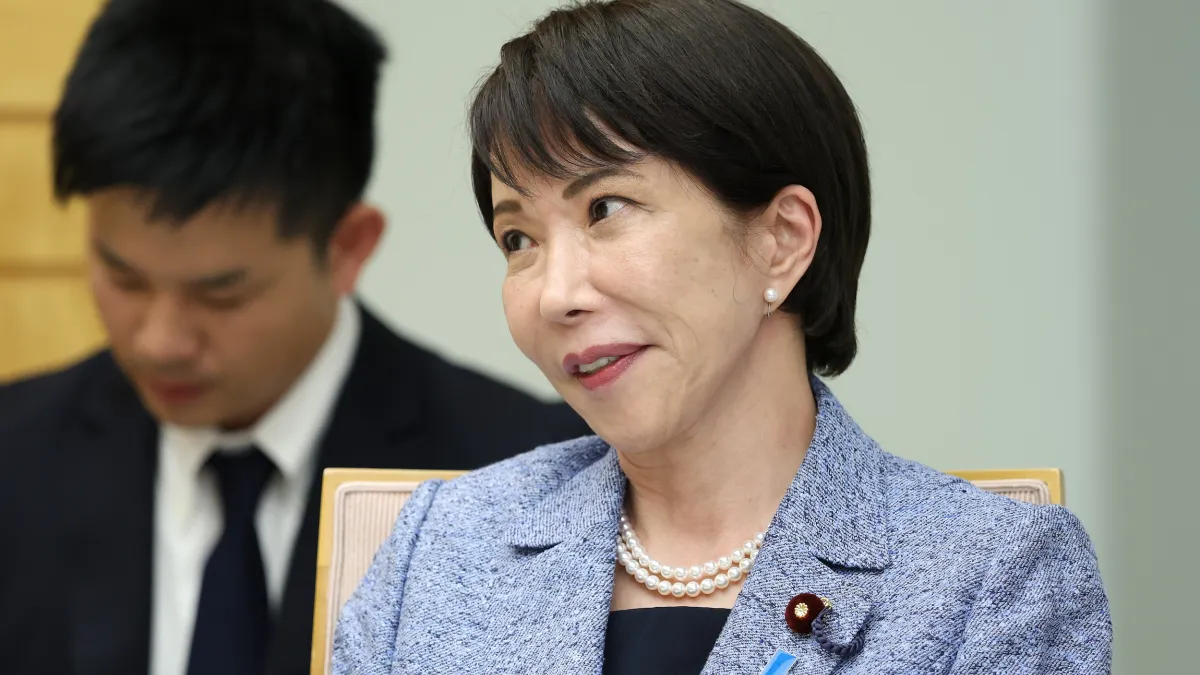 日本首相高市早苗。(資料照,美聯社)