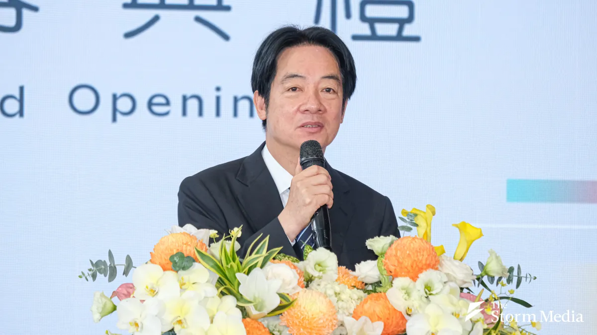President Lai Ching-te attended an unpublicized event where he provided detailed insights into Taiwan's economic development. (Photo / Liu Weihong)