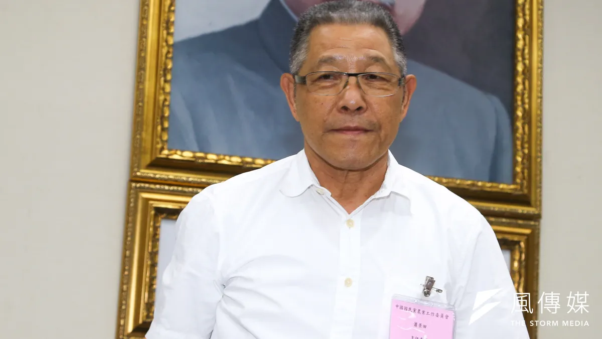 國民黨前中常委蕭景田(見圖)、士林北投黨部執行長曾繁川涉嫌為新科台北市議員林杏兒賄選。(資料照,陳明仁攝)