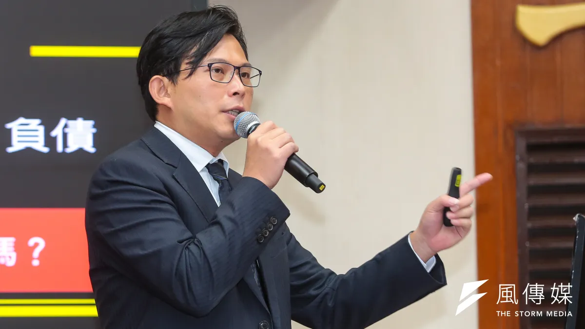 時代力量立委黃國昌。(顏麟宇攝)