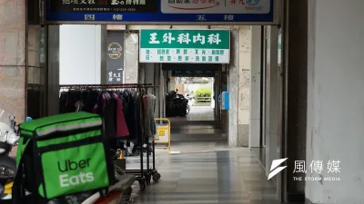 本土疫情升溫,新竹市區人煙稀少。(盧逸峰攝)