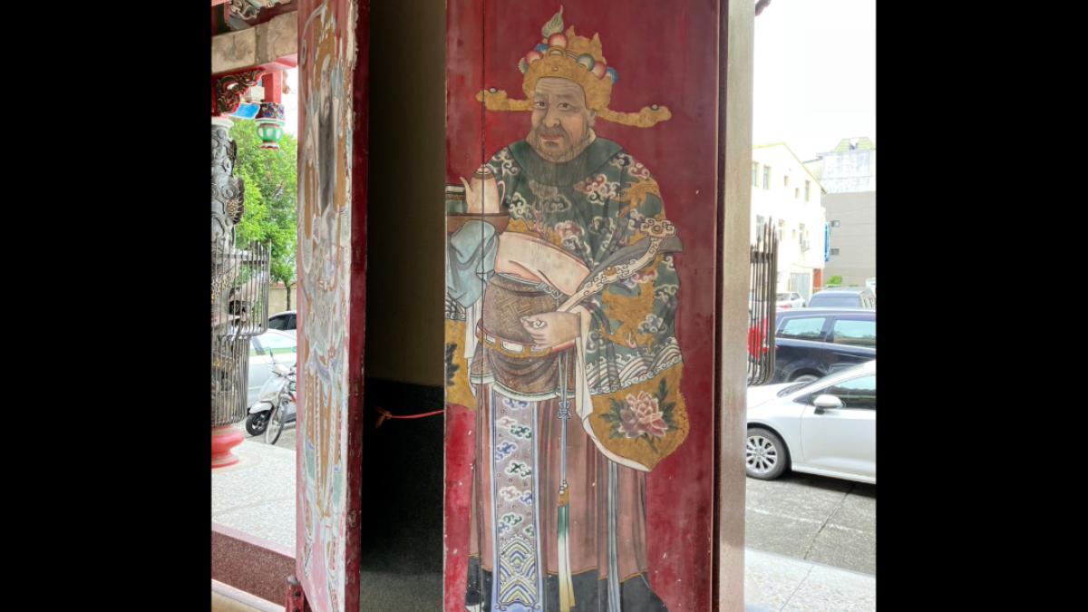 投縣府重視林崇本堂門神彩繪保存 將邀文資委員現勘審慎評估