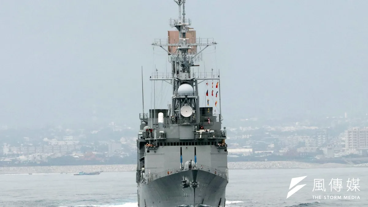 海軍再爆醜聞事件,圖為基隆級「基隆艦」,示意圖,非關新聞個案。(資料照,蘇仲泓攝)