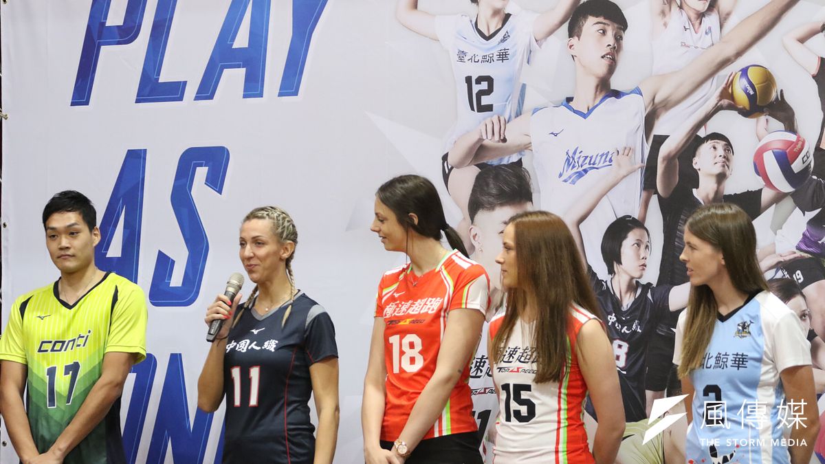 企排15年準備開打,5位外援話題性十足。(潘郡瑤攝) 企排15年準備開打,5位外援話題性十足。(潘郡瑤攝)