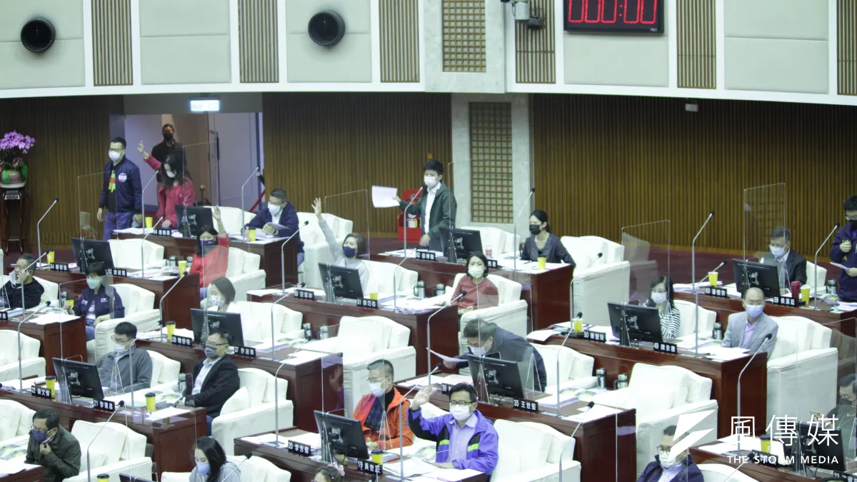 台北市議會10日審議重陽敬老禮金致送自治條例。(方炳超攝)