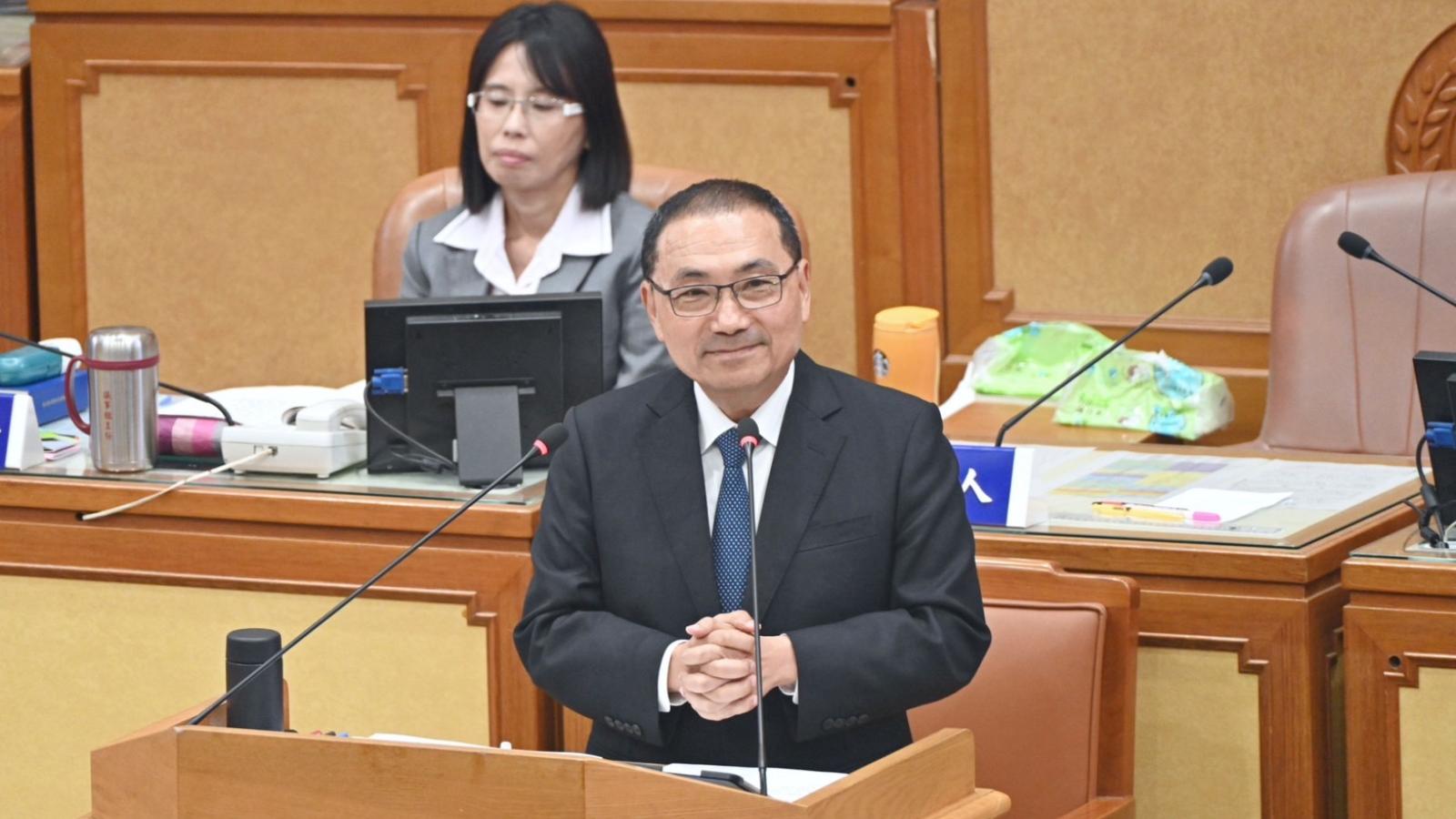 總質詢關注統籌分配稅款 侯友宜:新北人均預算墊底仍積極建設