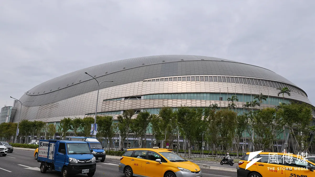 亞錦賽期間,台北大巨蛋開放1.7萬個座位。(圖/顏麟宇攝影)