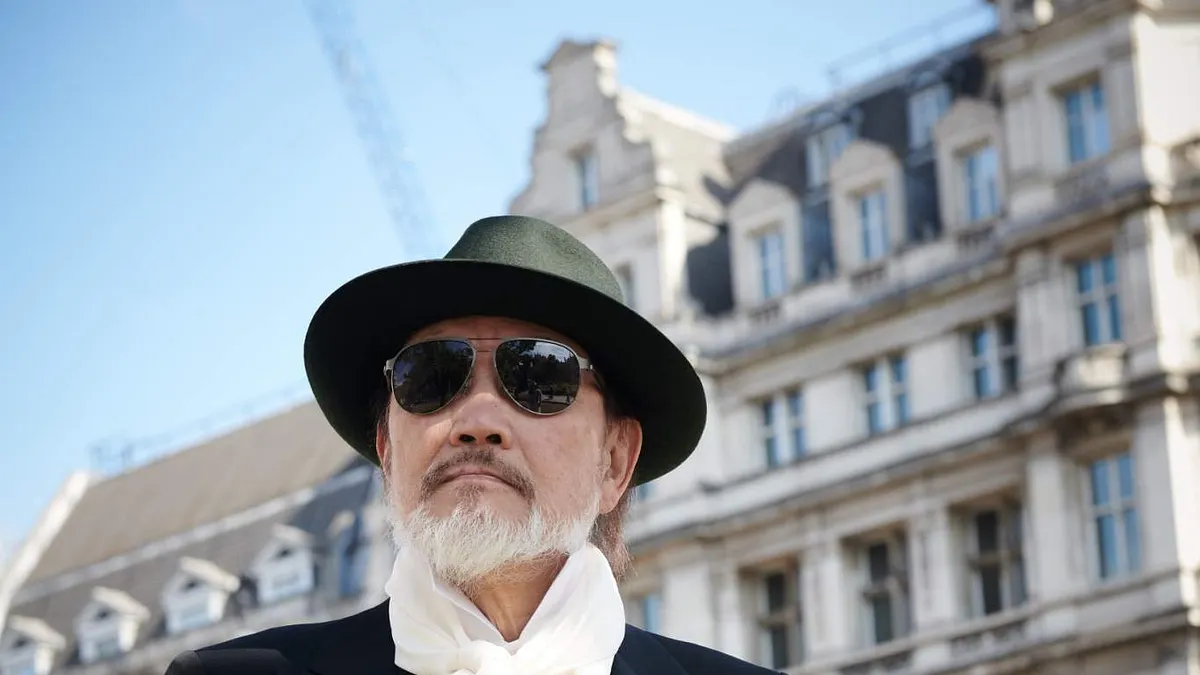 優雅老化運動倡議人林經甫,分享日常實踐三力五感,發現幸福。(圖/新北市文化基金會) 優雅老化運動倡議人林經甫,分享日常實踐三力五感,發現幸福。(圖/新北市文化基金會)