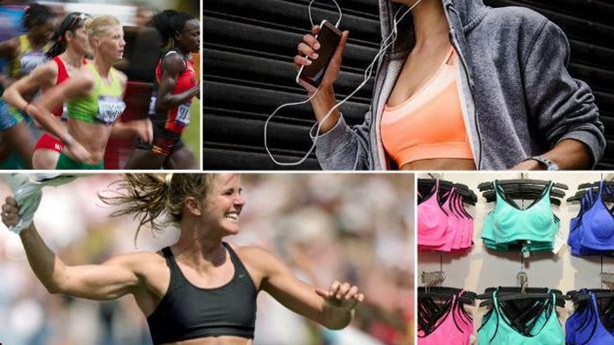 女性內衣的發明,改變了女性運動的習慣。(取自推特) 女性內衣的發明,改變了女性運動的習慣。(取自推特)