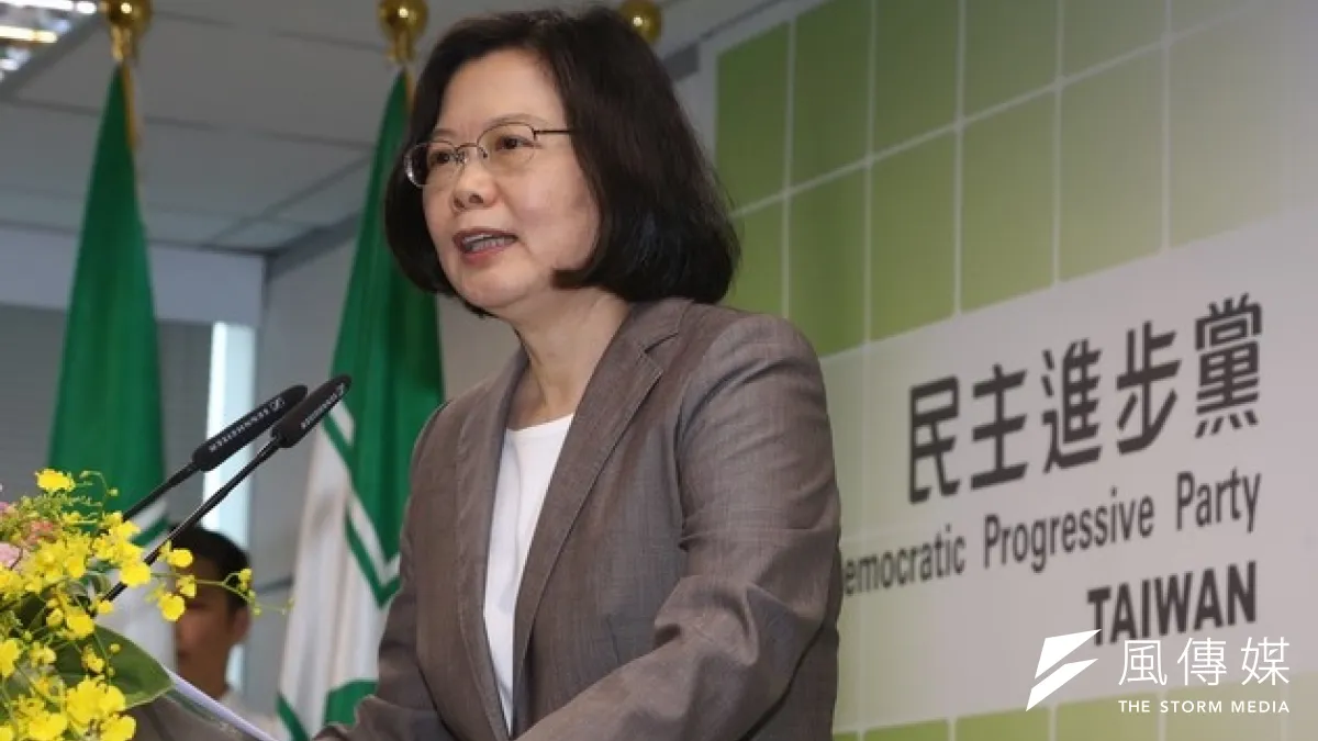 民進黨主席蔡英文27日在臉書發文,肯定中國國台辦主任張志軍走入台灣社會,和各階層民眾互動。(資料照片,余志偉攝)