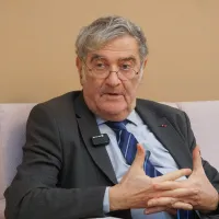 Nobel Physics Prize laureate Serge Haroche in an exclusive interview with Storm Media. (Photo by Tsai Chin-chieh) Nobel Physics Prize laureate Serge Haroche in an exclusive interview with Storm Media. (Photo by Tsai Chin-chieh)