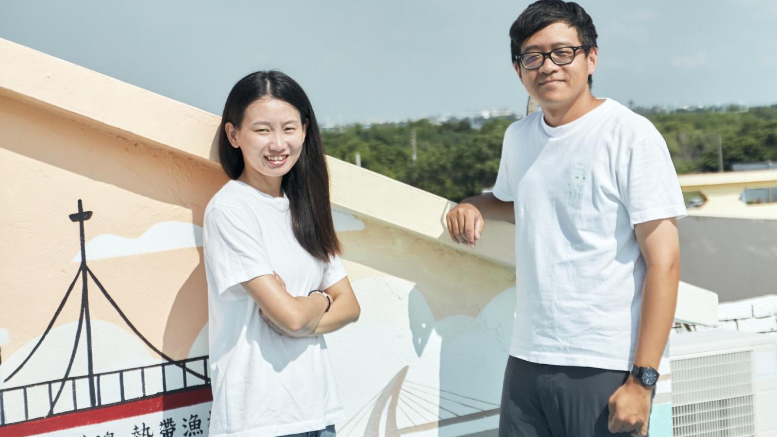 百業金牌人物》從澎湖到林邊,黑色沙灘漸漸有了色彩 大小港邊呂佩芸找到留下的理由