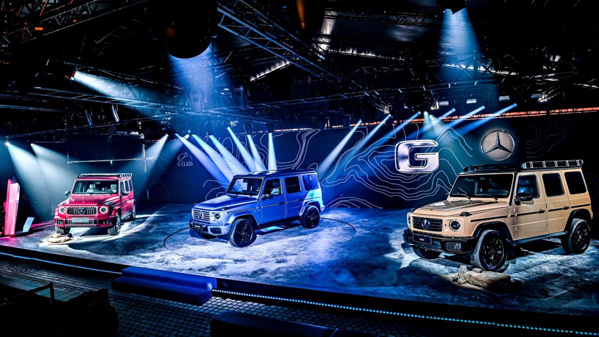 G Class Track Racer 越野之王The new G-Class列隊而來698萬元起!史上最強全新純電G-Class同步降臨892萬元起! | CARLINK鏈車網 ...