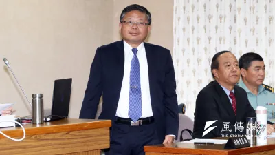 國防部副部長張冠群。(蘇仲泓攝)