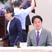 2025年8月1日賴清德総統(右)、蕭美琴副総統(左)は、1日に「米国の相互関税政策への対応」記者会見を開いた。(写真/顏麟宇撮影) 2025年8月1日賴清德総統(右)、蕭美琴副総統(左)は、1日に「米国の相互関税政策への対応」記者会見を開いた。(写真/顏麟宇撮影)