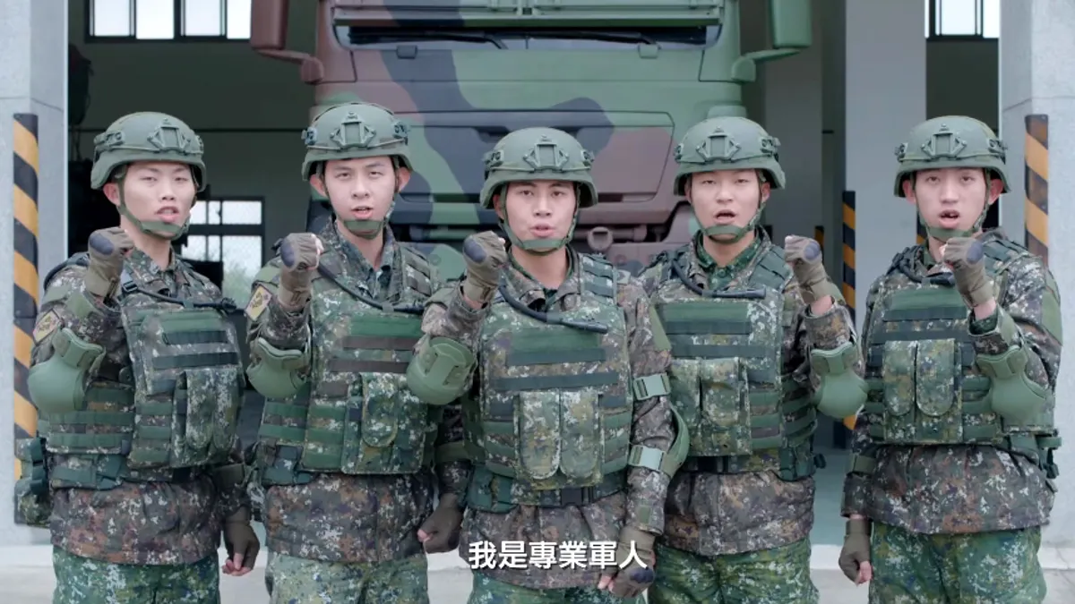 針對教召後備軍人人數達77萬餘人,其中卻僅有31萬餘人曾被召訓,國防部15日強調,後備戰力歷經驗證,符合防衛作戰需求!(截圖自「國防部發言人」臉書影片)