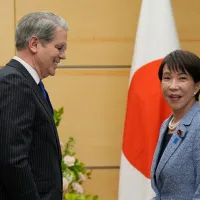 スコット・ベッセント米財務長官は日本を訪問し、高市早苗首相と会談した。(写真/AP通信) スコット・ベッセント米財務長官は日本を訪問し、高市早苗首相と会談した。(写真/AP通信)