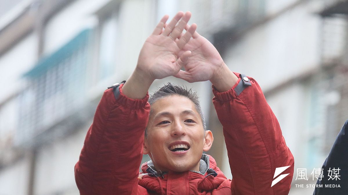 吳怡農倡議「國土防衛部隊」。(柯承惠攝) 吳怡農倡議「國土防衛部隊」。(柯承惠攝)